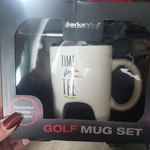 New Berkshire Golf Mug Set that says time for tee